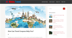 Desktop Screenshot of metropolistravels.com